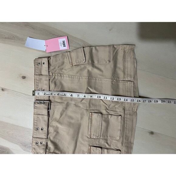 NEW Juicy Couture Bratz Pink Pantheress Retro Trashy Y2K Brown Cargo Mini Skirt - Picture 8 of 12